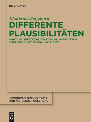 cover image of Differente Plausibilitäten